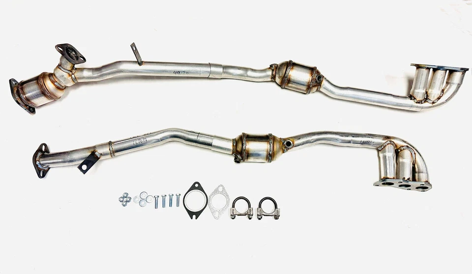 Fit: 2008 2009 Subaru Tribeca 3.6L Driver and Passenger Side Catalytic Converter Foto 3 de 4