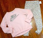 NIKE SPORT AUTHENTIC TODDLERS GIRLS ORIGINAL BRAND NEW LEGGINGS SET Size 6X, NWT