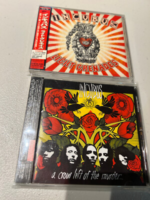 RAINBOW Incubus Party木箱入り 12CD 限定No.刻印付 Incubus - A Crow Left Of The Murder +Light Grenades LOT SET JAPAN