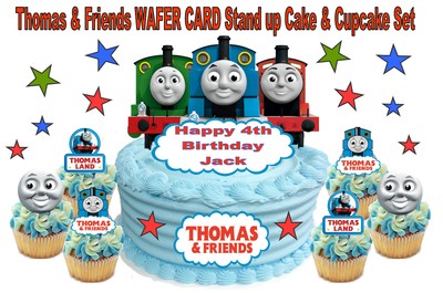 Thomas The Tank Engine Personalised Birthday Cake Topper Edible