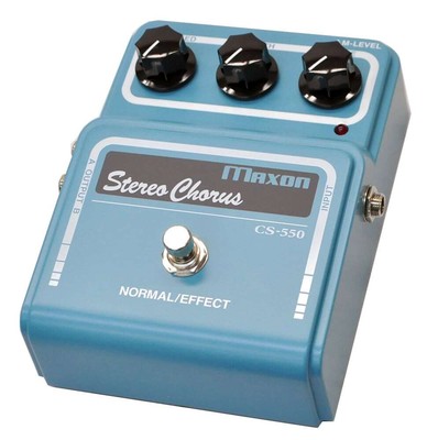 Maxon CS550 Stereo Chorus Guitar Effect Pedal 