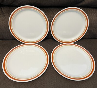 Set of 4 Corelle by Corning Cinnamon Chestnut 10.25