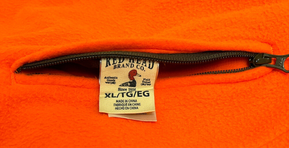 Redhead Hunting Jacket Mens Sz XL Reversible True Timber Camo