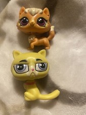 Littlest Pet Shop - Lot of 2 Cats - Smoke Free