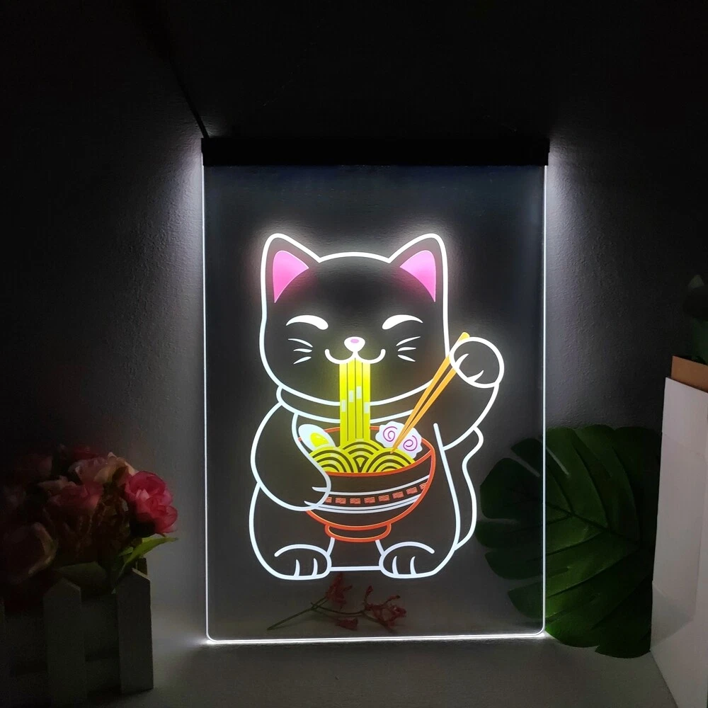 Lucky cat lamp deals