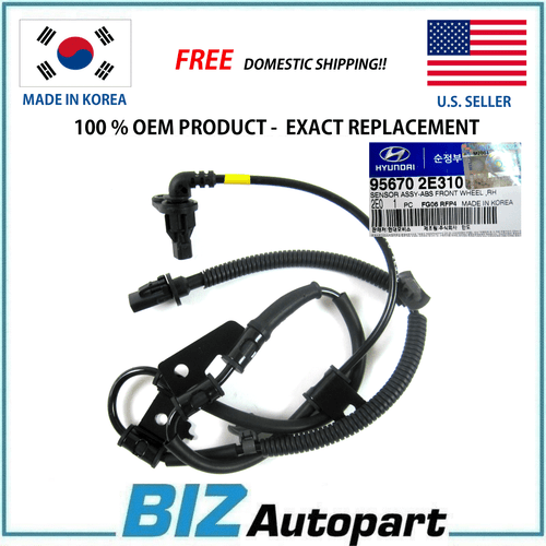 GENUINE ! ABS SENSOR FRONT RIGHT for 0509 HYUNDAI TUCSON OE 95670