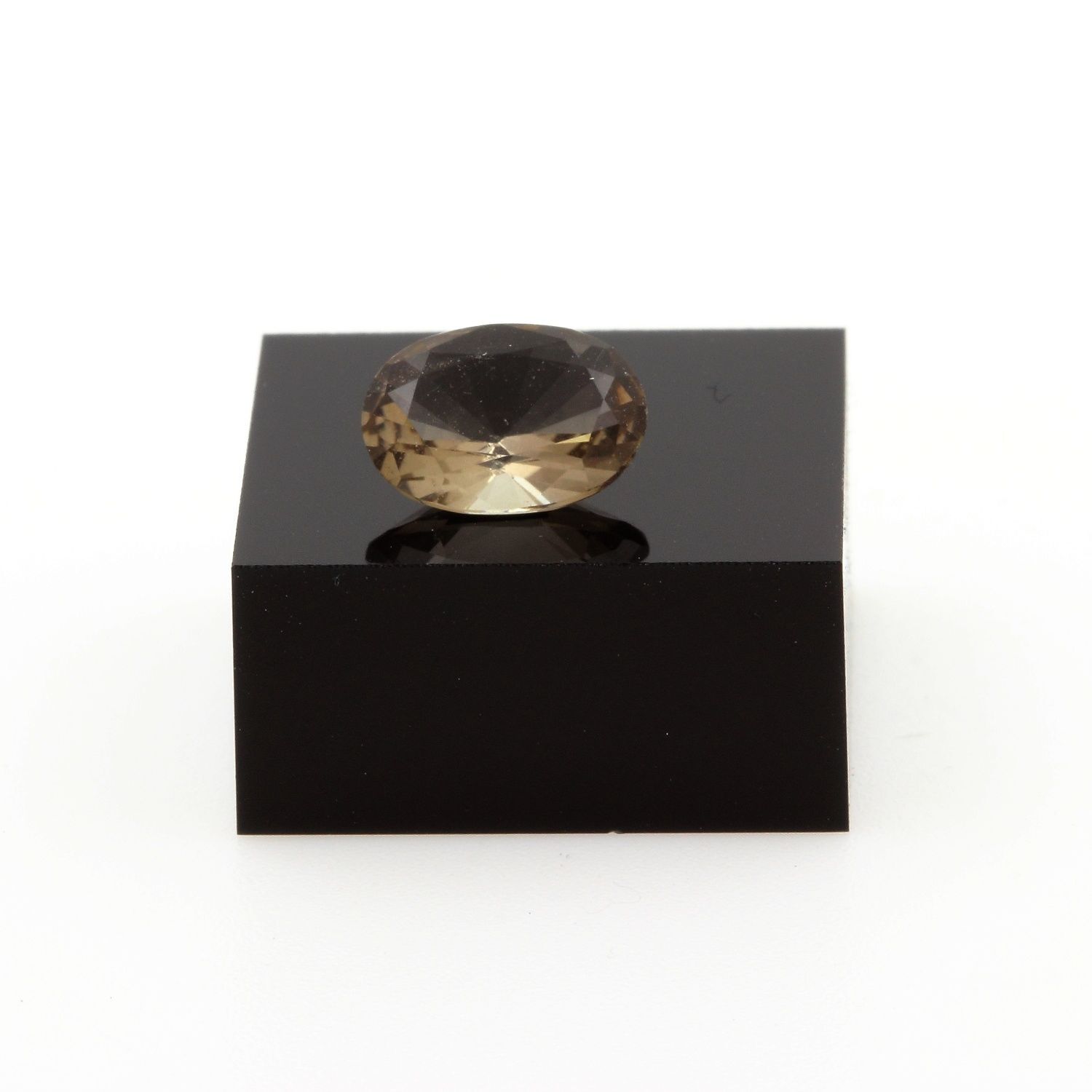 Quartz fumé du Mont-Blanc de qualité gemme, cristal ultra rare de 1.4 carats