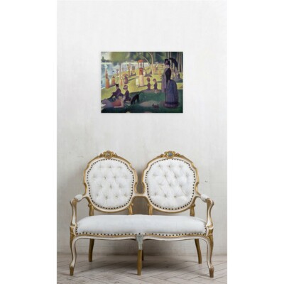 Reproduction Tableau Georges Seurat – Après-midi à L'île De La – Tirage Toile DìMò ART