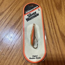 Johnson’s Silver Minnow 1/4oz NOS￼ Original Weedless Wonder Lure