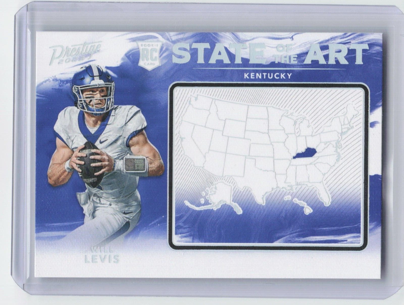 2023 Panini Prestige Will Levis #12 State of The Art Rookie SSP Titans