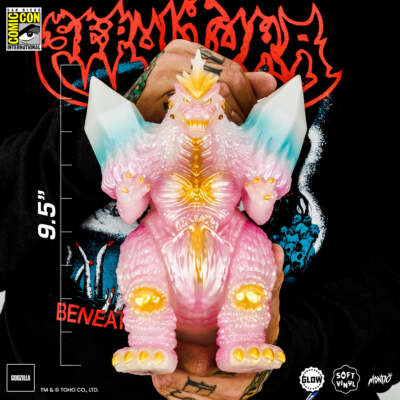 Mondo Cherry Blossom Space Godzilla New Mint In Box SDCC '23 GID