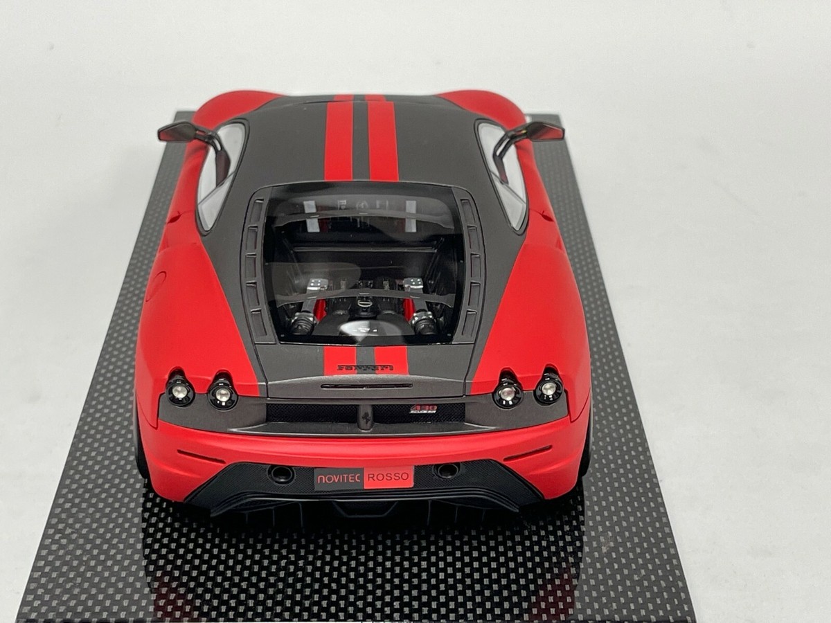 Ferrari F430 カスタム ミニカー レッド Amazon.com: 1:18 Mass Ferrari F430 Coupe - Red : Toys & Games