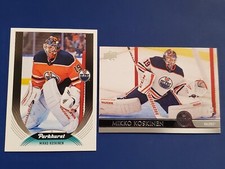 2020-21 MIKKO KOSKINEN Hockey Card Lot (2) - Edmonton Oilers