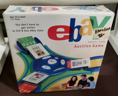 EBAY Electronic Auction Game  NEW 2001 Hasbro Parker Brothers Ages 10+ Sealed