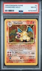 1999 POKEMON BASE SET UNLIMITED #4 CHARIZARD-HOLO PSA 8