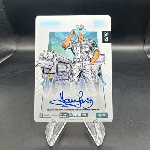 2025 Bo Jackson Battle Arena Update Howietzer Ice Auto #28/50 Howie Long Debut