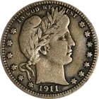 1911-P Barber Quarter