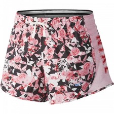Nike Girl's Pink Pulse Floral Tempo Running Shorts Size Small, Medium CU8198-654