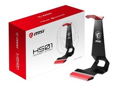 MSI HS01 Gaming Headset Stand - Solid Metallic Design - Sturdy Non-Slip - NIB