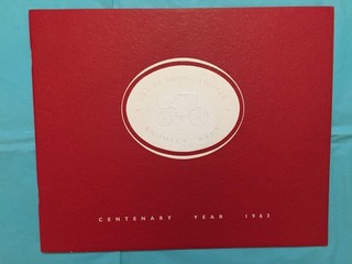 1963 ROLLS ROYCE & BENTLEY "HISTORY LIMOUSINE " British Car Dealer Brochure