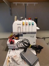 Brother 1034DX Overlock Nähmaschine, 3/4-Fad...