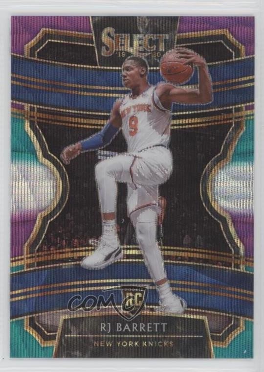 2019-20 Panini Select Concourse Tri-Color Prizm RJ Barrett #21 4f5