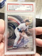 2017 Bowman High Tek Gleyber Torres AUTO PSA 10 GEM MINT #GT Yankees RC