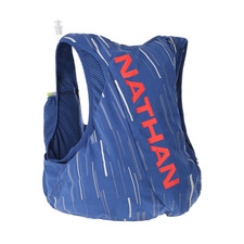 Nathan Mens Pinnacle Race Vest 4L Hydration Pack Two 20 Oz Soft Flasks Running