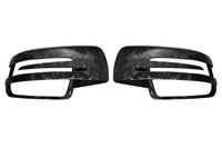Set Abdeckung Seitenspiegel FüR Mercedes C-Klasse W204 07-14 Carbon Look Paar