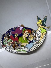 DS Peter Pan, Tinker Bell, Captain Hook, Mr Smee 55th Anniversary - LE Jumbo Pin
