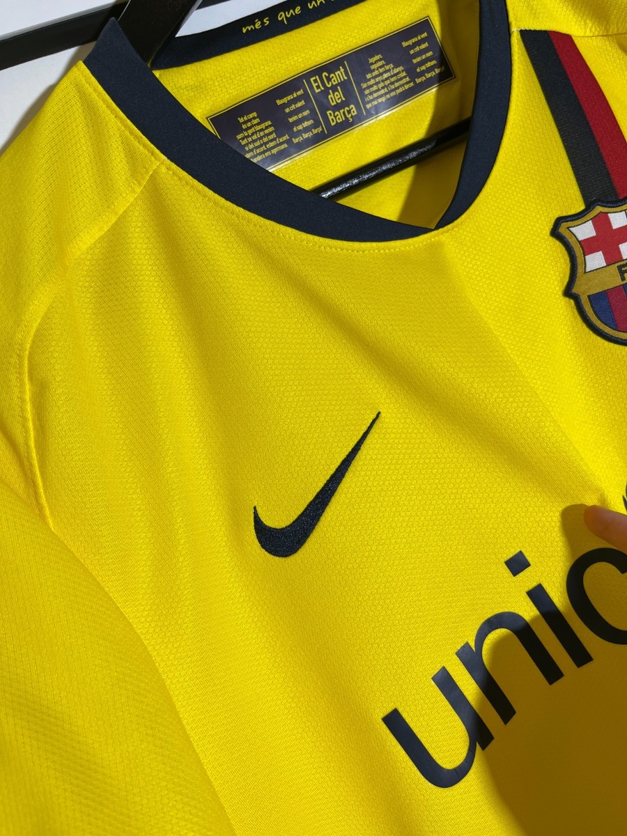 Nike Barcelona 2008-2010 Away Football Jersey Men's Size M | eBay