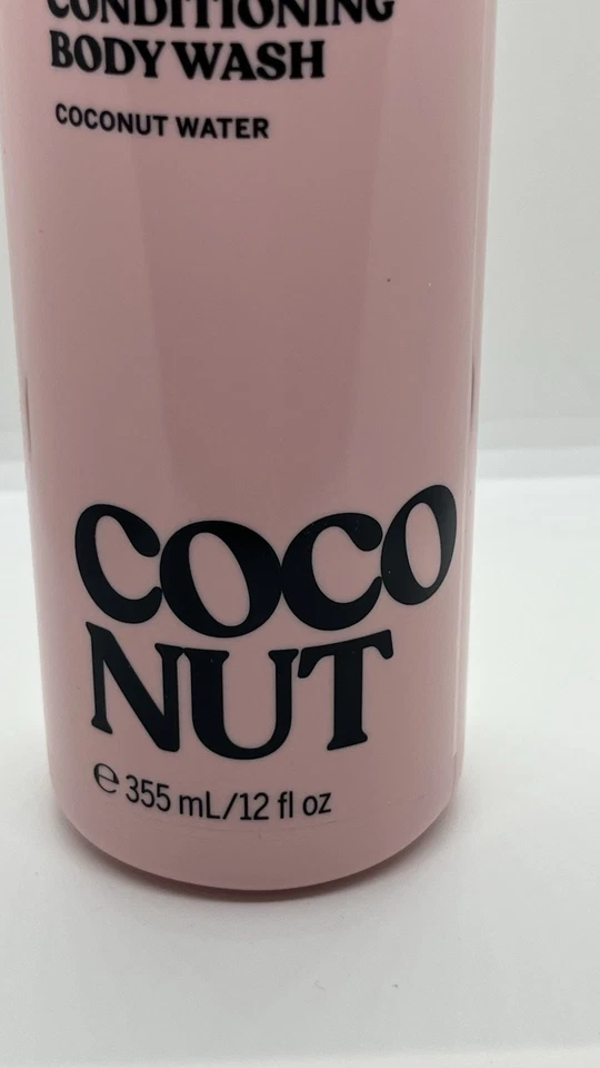 Victoria Secret Pink COCONUT Milky soft Body Wash Shower Gel 12 fl oz exfoliates - Image 3 of 3