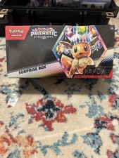 Pokemon Prismatic Evolutions Surprise Box New Sealed