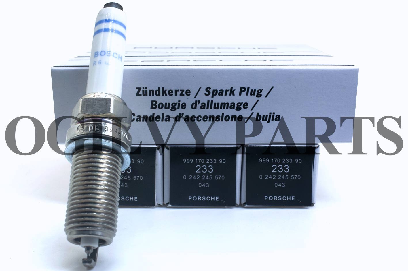 New Genuine 99917023390 For Porsche Macan Cayenne Macan Panamera 6 Spark Plugs