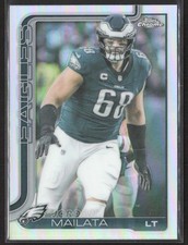 2025 Topps Chrome Jordan Mailata Refractor Eagles