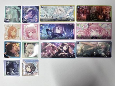 Project Sekai Memory Stage Anime Character Photo Cards Set Mikus Kaito Saki Nen
