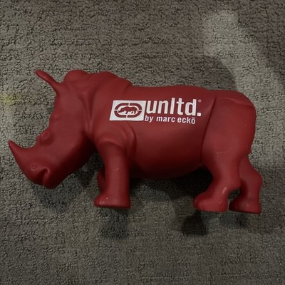 Red Rhino Unltd By Marc Ecko Store display statue