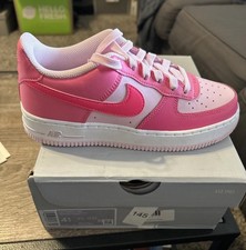 NIB Nike Air Force 1 BG Pinksicle HYPER PINK Foam Glac Rose Youth 4.5 Women s 6