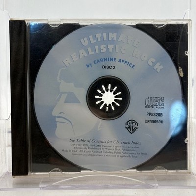 Ultimate Realistic Rock by Carmine Appice Disc 2 CD PP5320B Warner Bros 2001