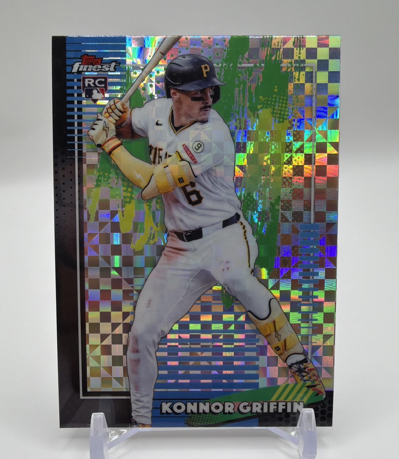 2026 Topps Finest Konnor Griffin Common X-Fractor Parallel #6 Pirates RC
