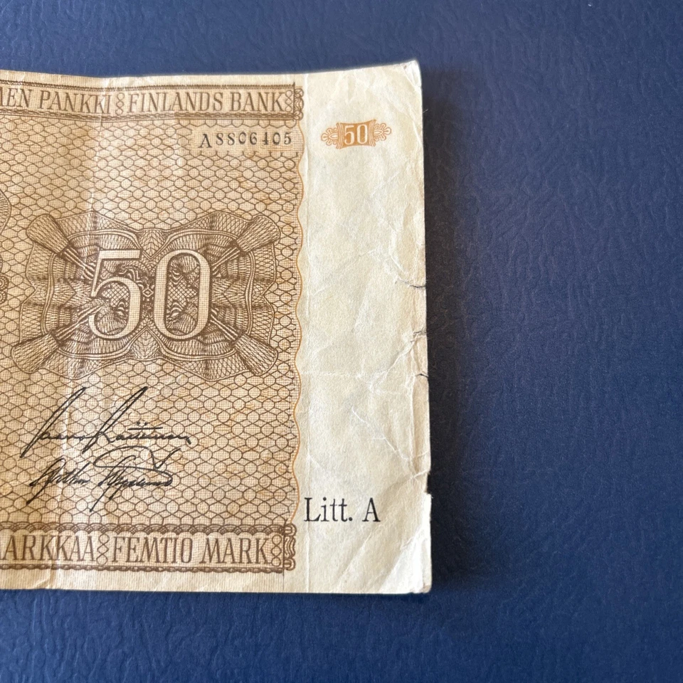 Finland- 50 Markkaa-1945 - Image 3 of 4