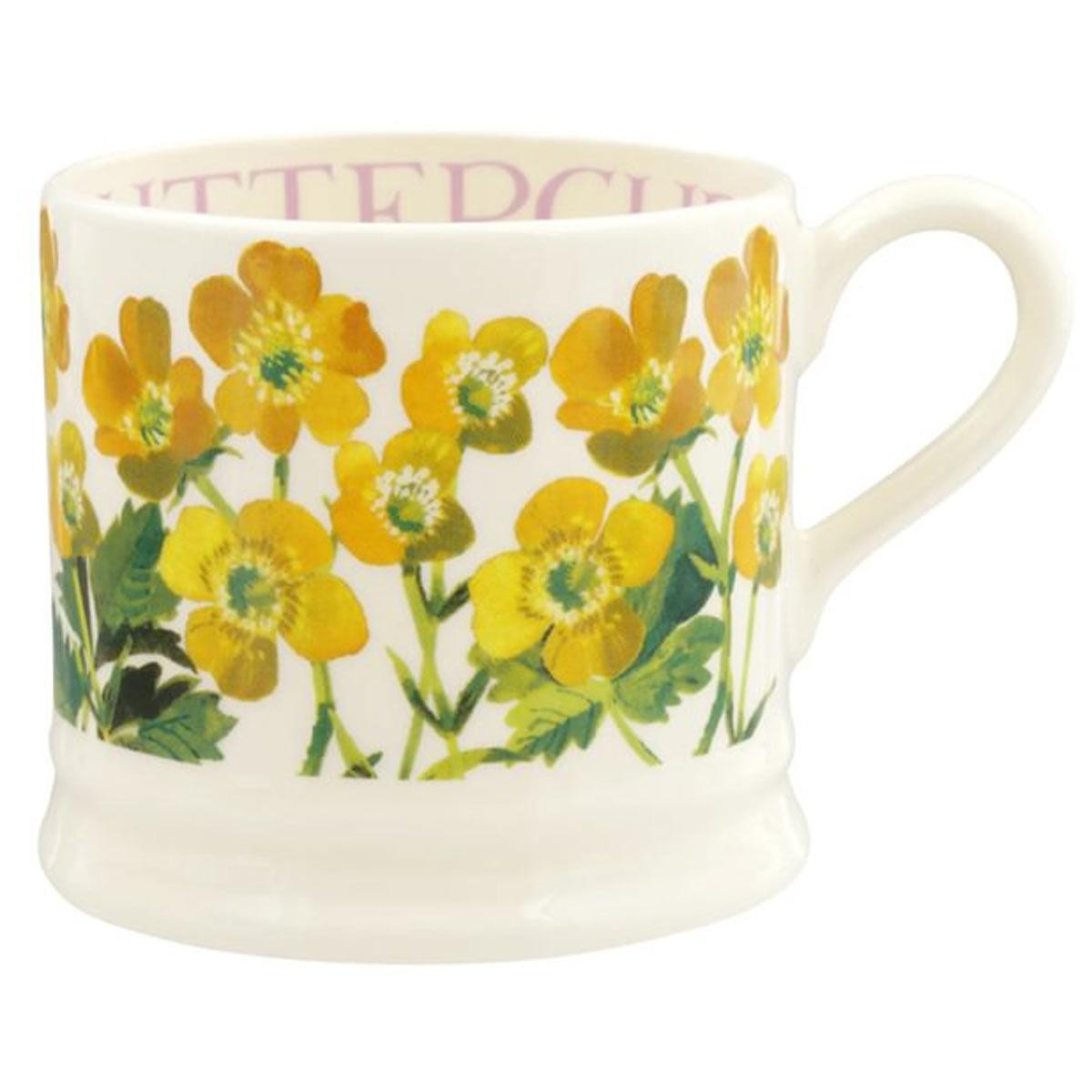 Emma Bridgewater Flowers Buttercup Small Mug English Earthenware