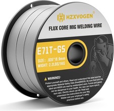 Flux Core Welding Wire .035,E71T-GS 2.2lbs Gasless Mild Carbon Steel MIG Weld