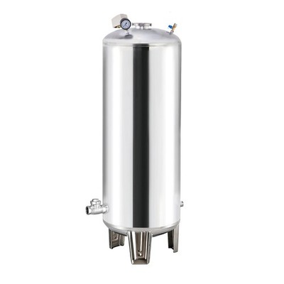 Well Pressure Tank, 26 Gal Stainless Steel Water Pressure Tanks for Water System