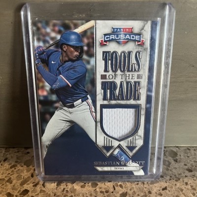 2025 Panini Crusade, Sebastian Walcott, Tools Of The Trade Mem, No. TTS-SWT