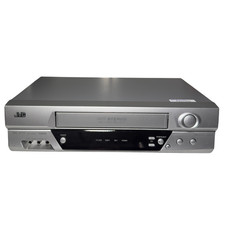 JVC HR-A60U - VCR VHS Cassette Player Hi-Fi Stereo 19u Head | Silver Tested