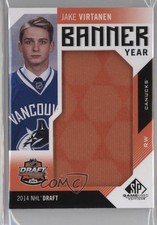 2016-17 SP Game Used Banner Year Draft Year 2014 Jake Virtanen #BD14-JV 7a2