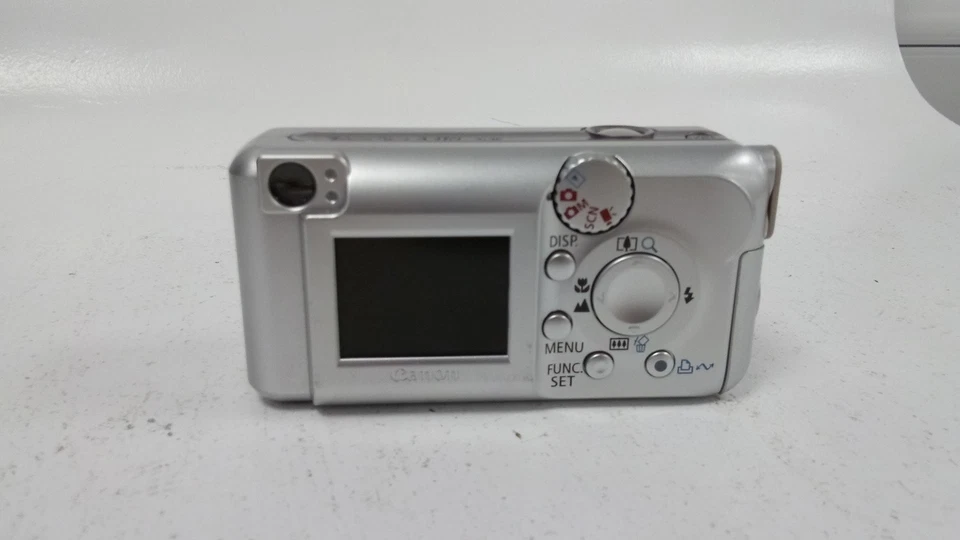Canon PowerShot A410 Digital Camera 3.2MP with Case - Silver - Image 3 of 4