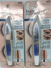 L'OREAL loreal BAMBI EYE INSTANT EYE OPENING MASCARA #405 0.21 OZ waterproof 2pk