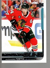 2018-19 Upper Deck #490 Alexandre Fortin Young Guns RC